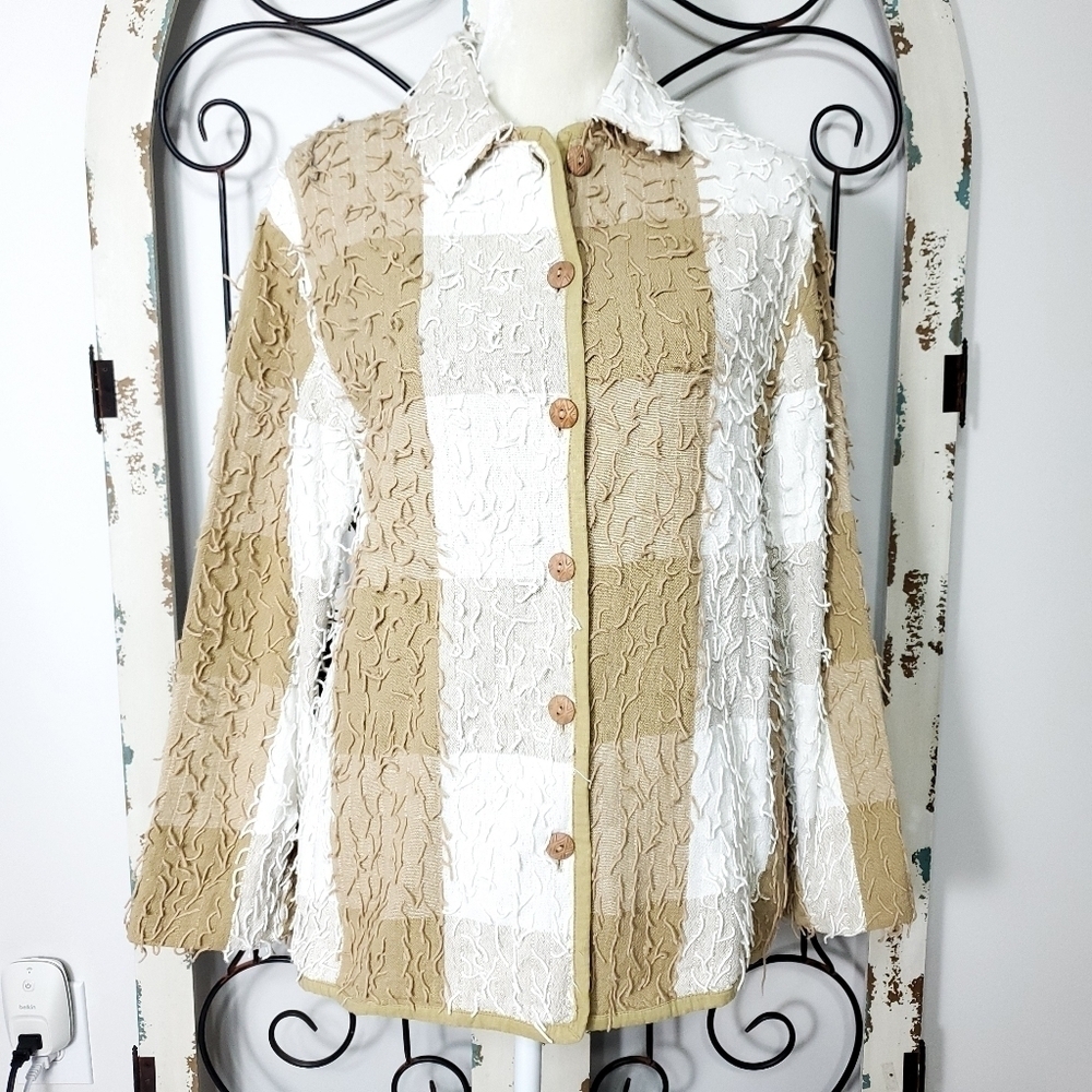 Tudor Court unique cotton jacket large